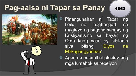 mga kahalagahan ng pag aalsang panrelihiyon|A r a l i n g P a n l i p u n a n 5 .